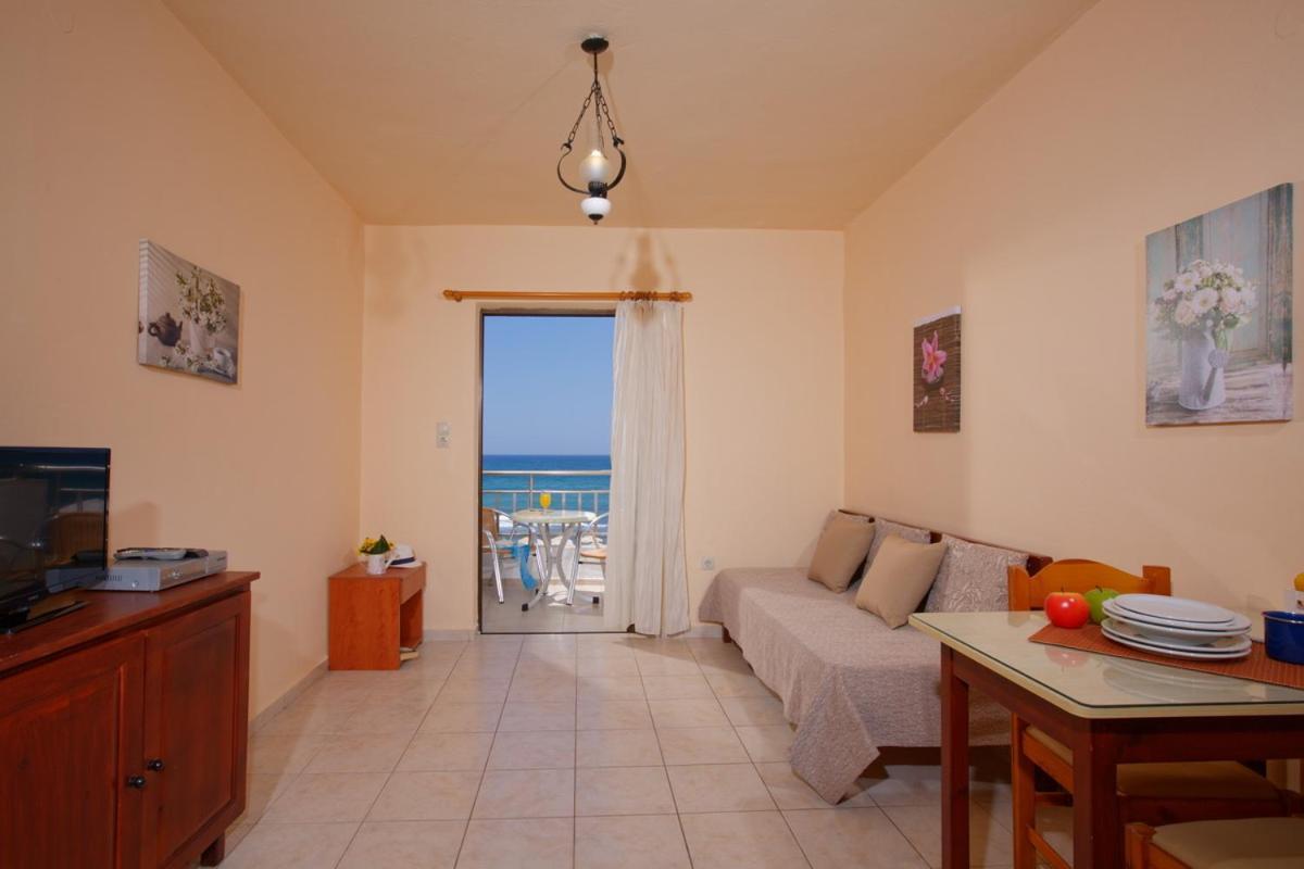 Semeli Blue Apartment Stalida Bagian luar foto
